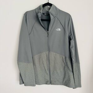 The North Face Cinder Two-Tone Gray Full-Zip Jacket